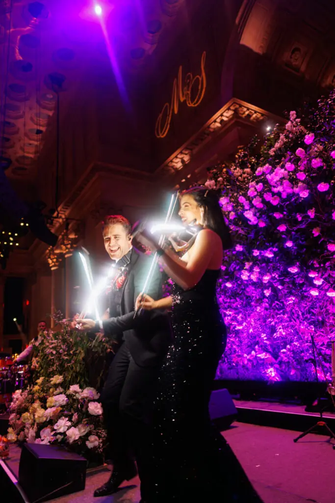 Dj and violin fusion